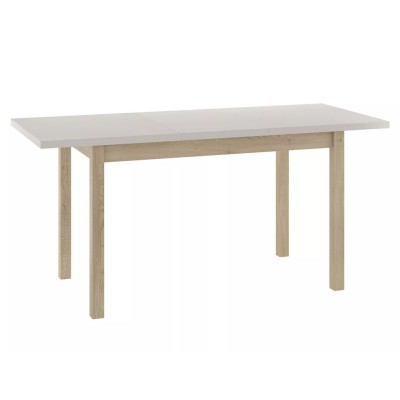 Стол обеденный SIGNAL ADAM кашемир/дуб кремона 90-125/65